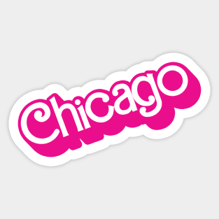 Chicago x Barbie Sticker